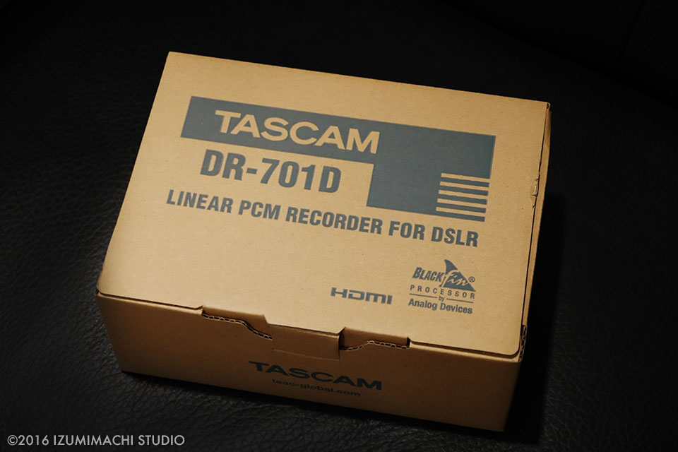 TASCAM DR-701D 使用記 DMC-GH4との組み合わせ