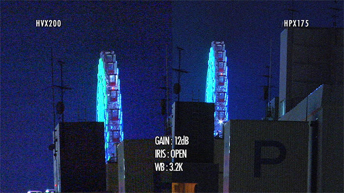 HPX175ノイズ比較画像